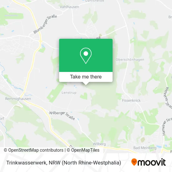 Карта Trinkwasserwerk