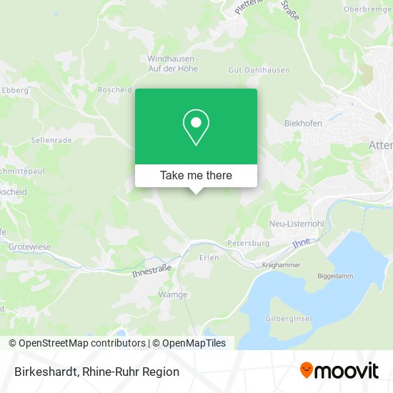 Карта Birkeshardt