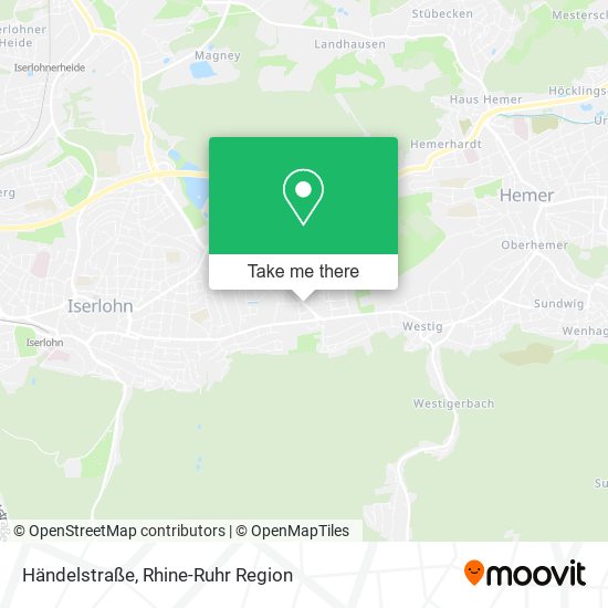 Händelstraße map