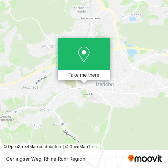 Карта Gerlingser Weg
