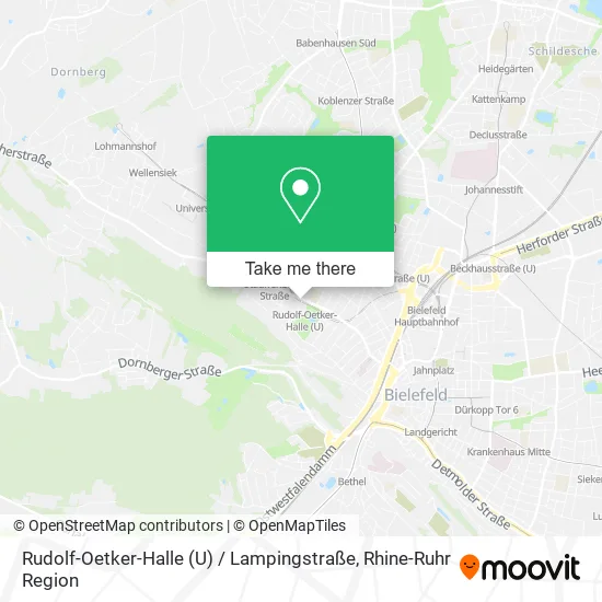 Rudolf-Oetker-Halle (U) / Lampingstraße map