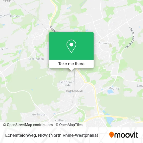 Echelnteichweg map