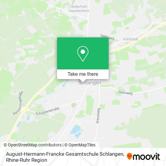 August-Hermann-Francke Gesamtschule Schlangen map