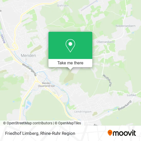 Карта Friedhof Limberg