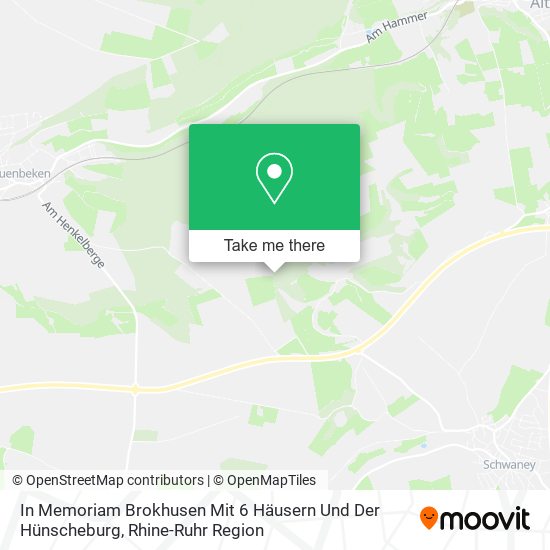 In Memoriam Brokhusen Mit 6 Häusern Und Der Hünscheburg map
