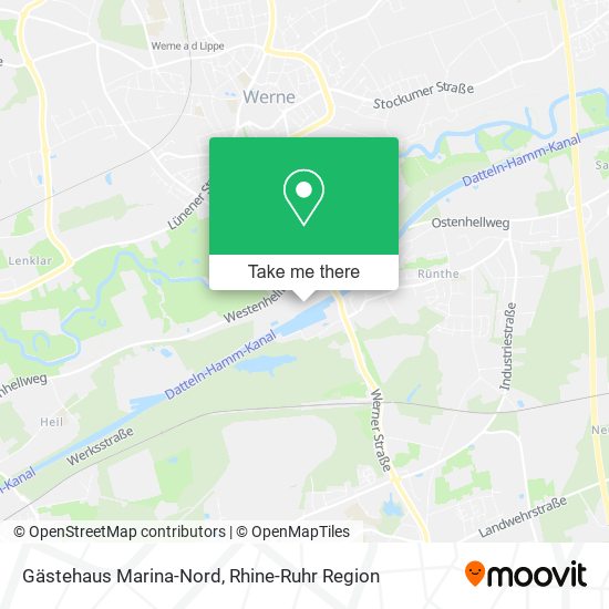 Gästehaus Marina-Nord map