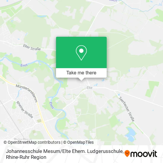 Карта Johannesschule Mesum / Elte Ehem. Ludgerusschule
