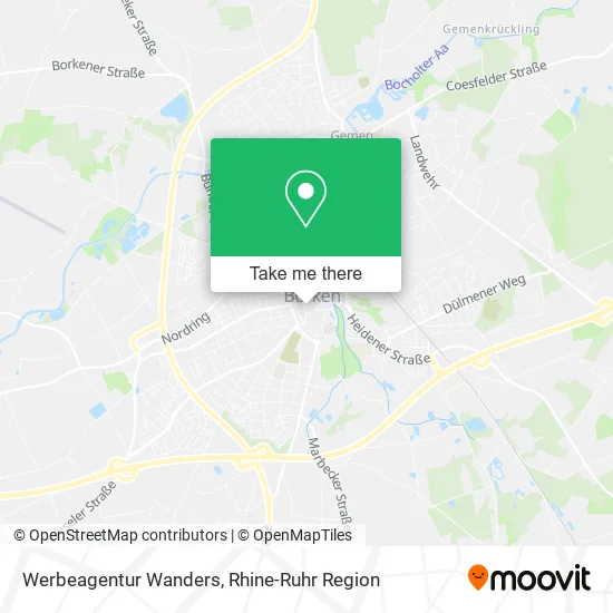 Карта Werbeagentur Wanders