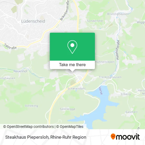 Карта Steakhaus Piepersloh