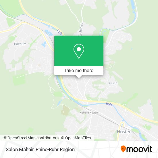 Salon Mahair map