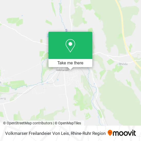 Карта Volkmarser Freilandeier Von Leis