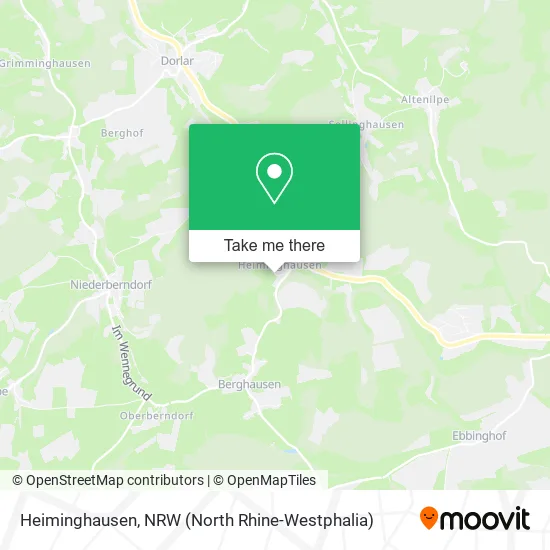 Карта Heiminghausen