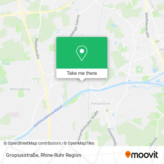 Карта Gropiusstraße