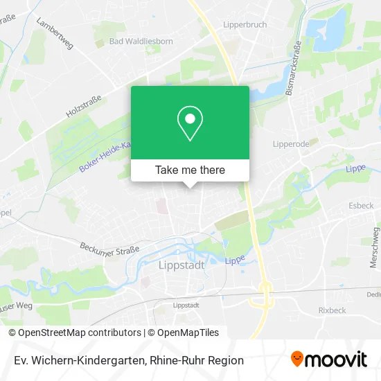 Ev. Wichern-Kindergarten map