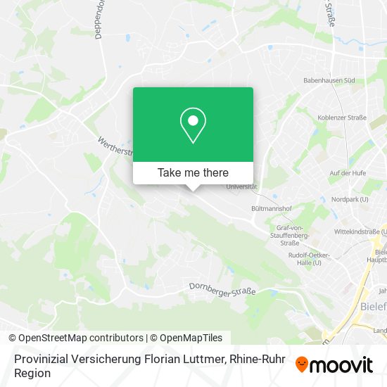 Provinizial Versicherung Florian Luttmer map