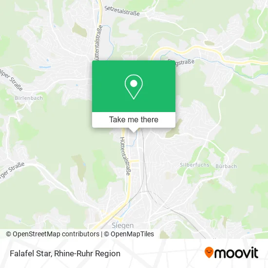 Карта Falafel Star