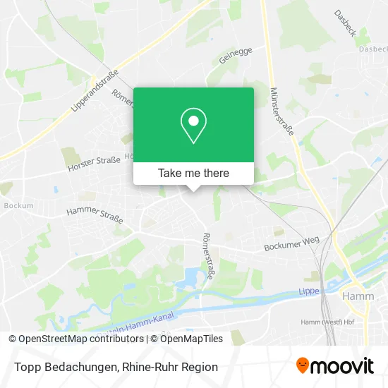 Карта Topp Bedachungen