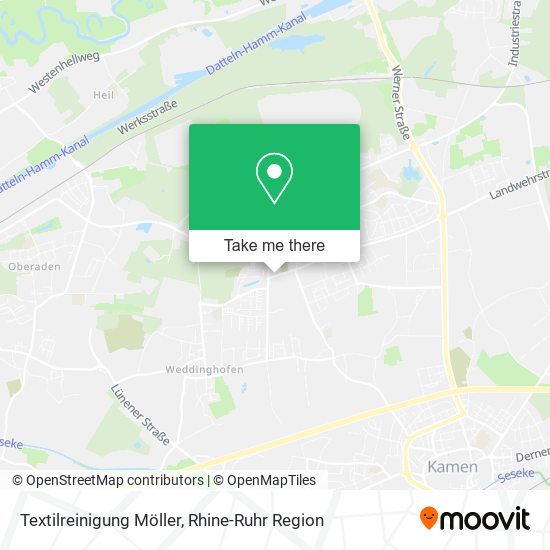 Карта Textilreinigung Möller