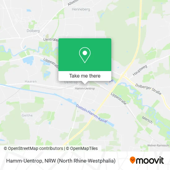 Карта Hamm-Uentrop