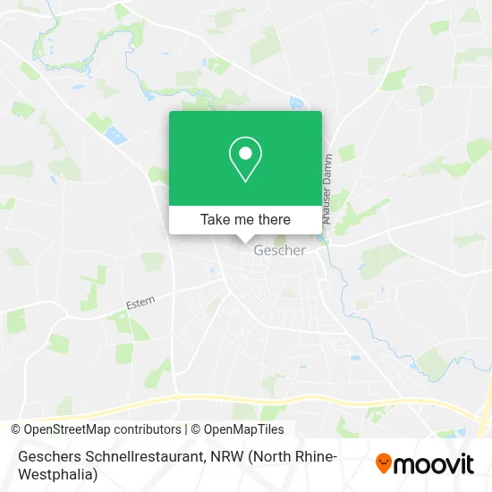 Geschers Schnellrestaurant map