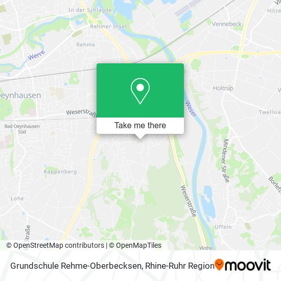 Grundschule Rehme-Oberbecksen map