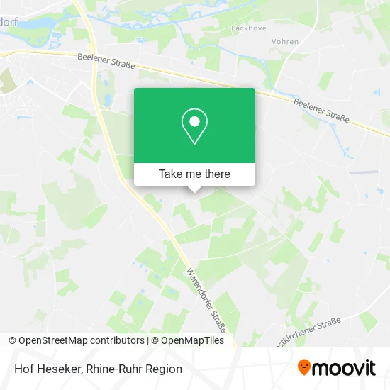 Карта Hof Heseker