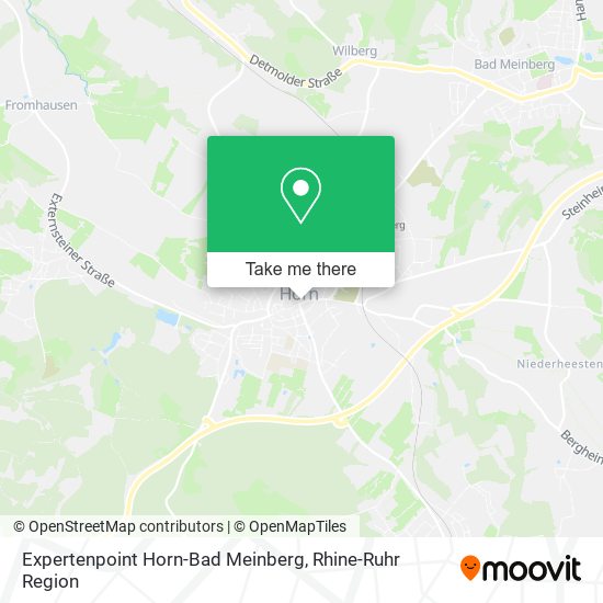 Expertenpoint Horn-Bad Meinberg map