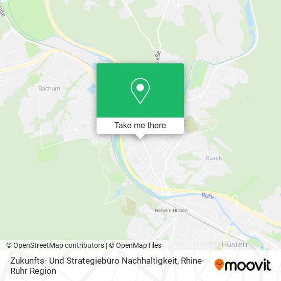 Zukunfts- Und Strategiebüro Nachhaltigkeit map