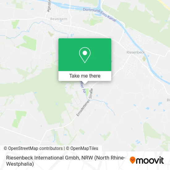 Riesenbeck International Gmbh map