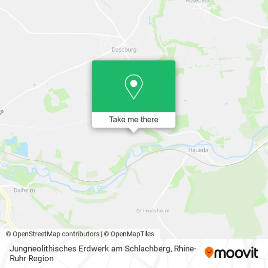 Карта Jungneolithisches Erdwerk am Schlachberg