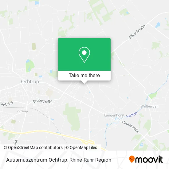 Карта Autismuszentrum Ochtrup