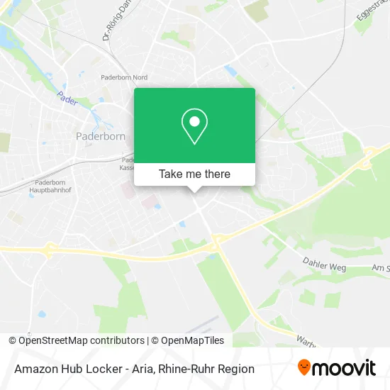 Карта Amazon Hub Locker - Aria