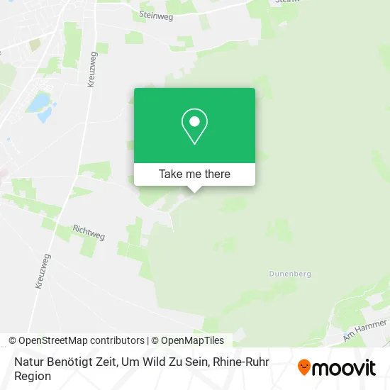 Карта Natur Benötigt Zeit, Um Wild Zu Sein