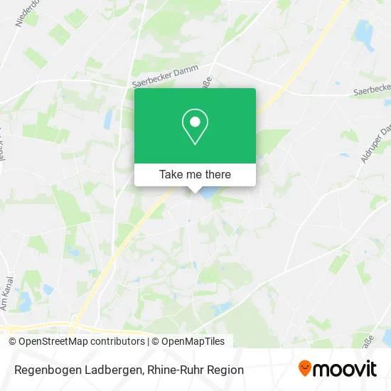 Regenbogen Ladbergen map