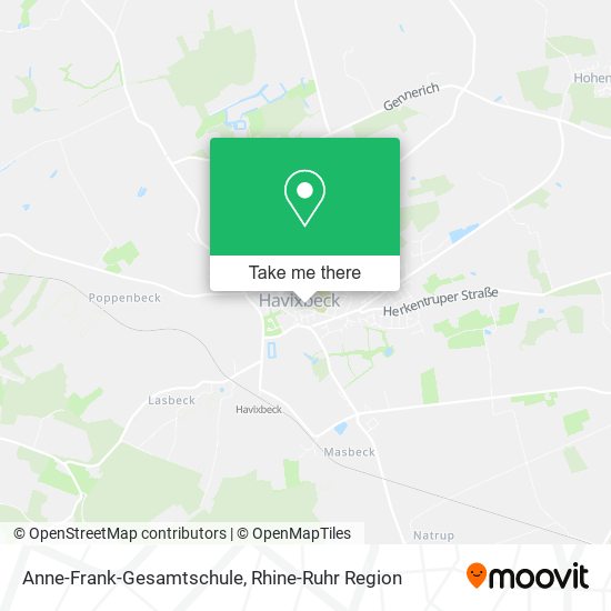 Anne-Frank-Gesamtschule map