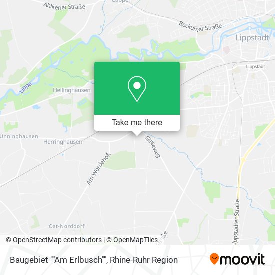 Baugebiet ""Am Erlbusch"" map