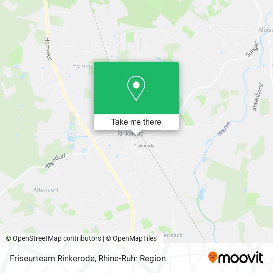Карта Friseurteam Rinkerode