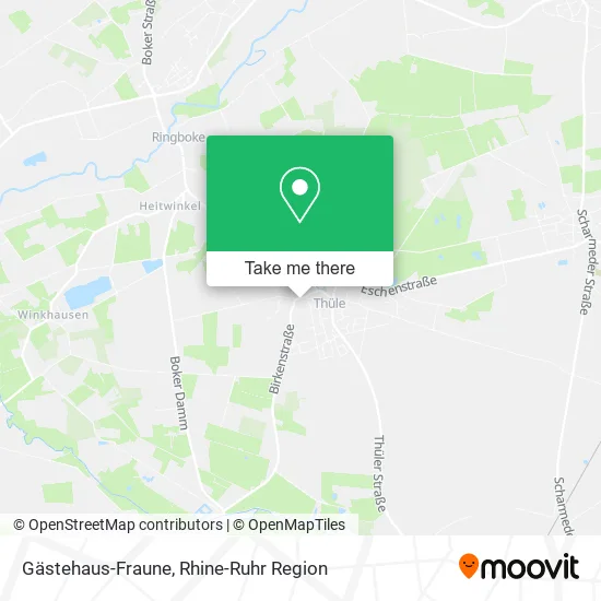 Карта Gästehaus-Fraune