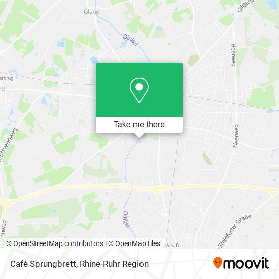 Café Sprungbrett map
