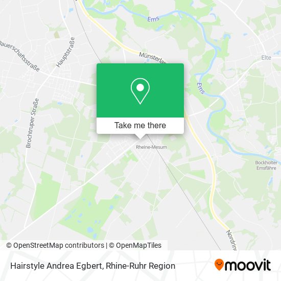 Hairstyle Andrea Egbert map