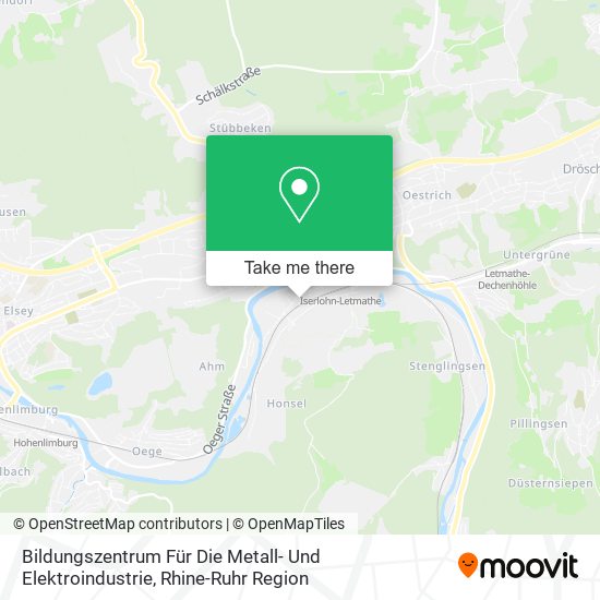 Bildungszentrum Für Die Metall- Und Elektroindustrie map