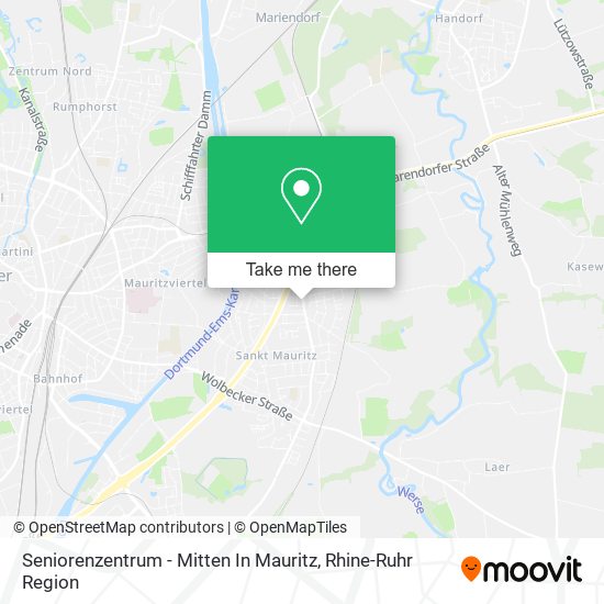 Seniorenzentrum - Mitten In Mauritz map