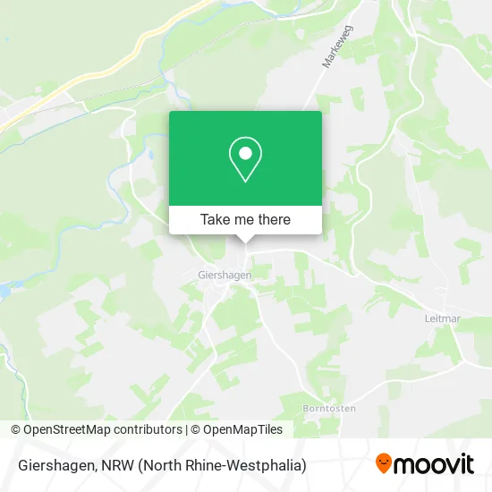 Карта Giershagen