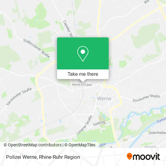 Карта Polizei Werne