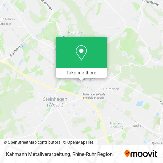 Карта Kahmann Metallverarbeitung