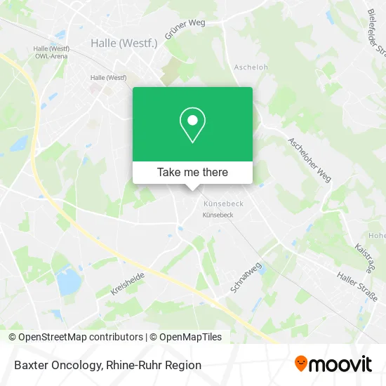 Карта Baxter Oncology