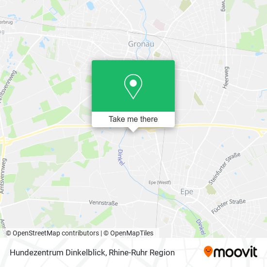 Hundezentrum Dinkelblick map