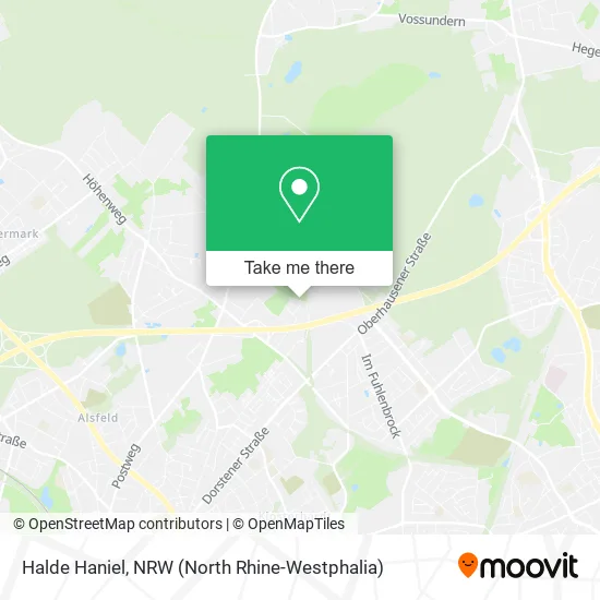 Карта Halde Haniel