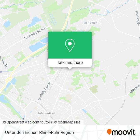 Карта Unter den Eichen