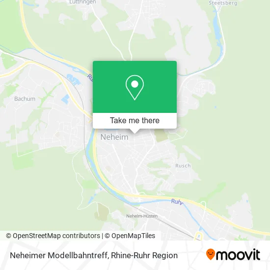Карта Neheimer Modellbahntreff